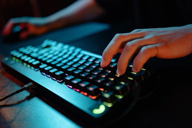 clavier e sport gaming